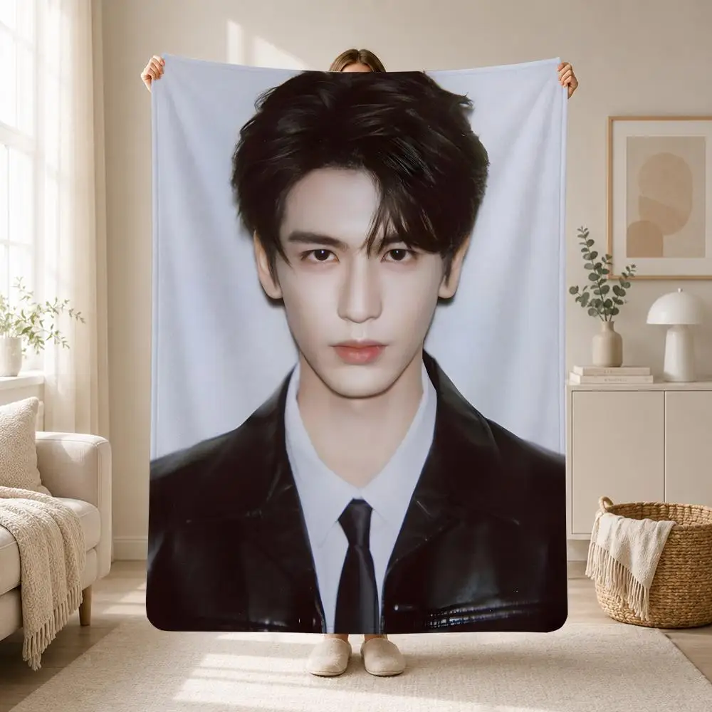 Popular Actor zhanglinghe Throw Soft Plush Flannel Throw Blanket Sofa Bed Travel Home Decor