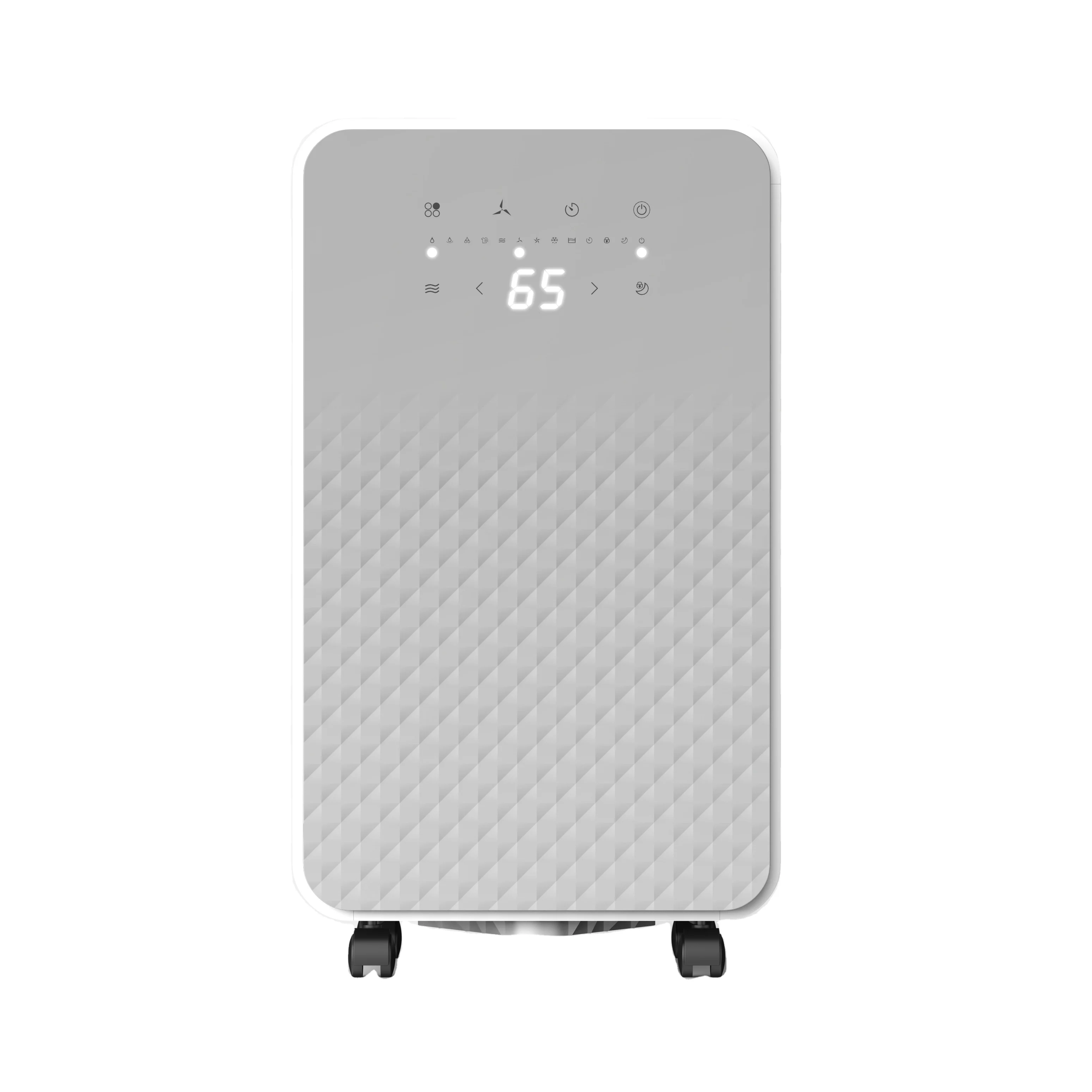 1日16L除湿能力、24時間タイマー付き家庭用ポータブル除湿機