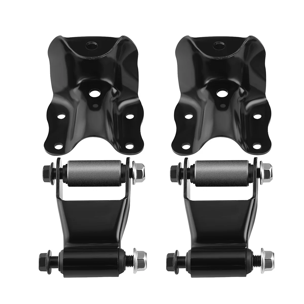 1 Set Car Springs Rear Hanger and Shackle Bracket Kit 722-001 722-010 for 1983-2008 Pickup 1986-2011