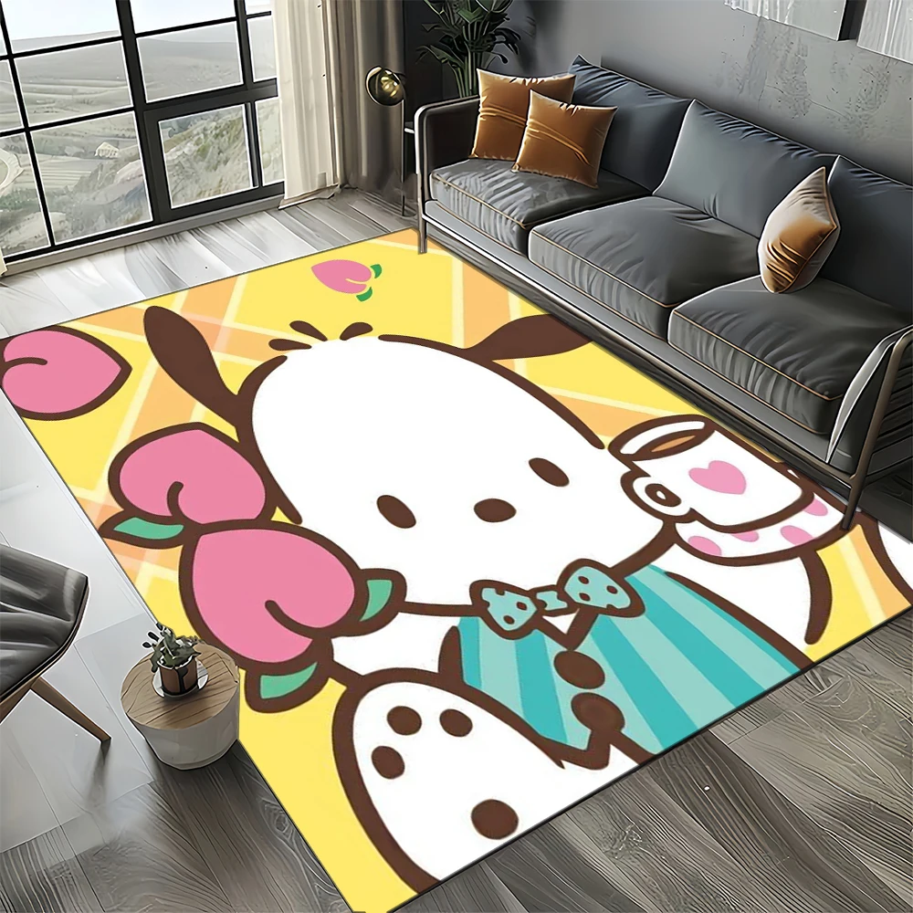 27 Style Pochacco Cartoon Pom Pom Purin Sanrio Little Twin Stars Carpet Rug for Bedroom Living Room Home Sofa Decoration,kids HD