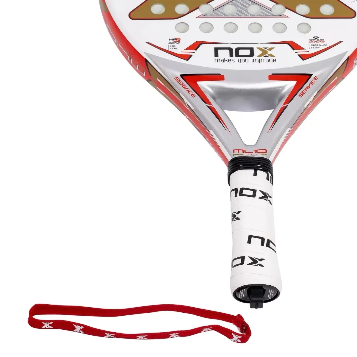 High Quality Professional Padel Tennis Racquet Soft Face Carbon Fiber Lightweight Fashionable EVA Sports Racquet Equipment