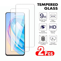 2Pcs Screen Protector For Honor X6 X7 X8 X9 4G 5G 50 70 90 Lite Tempered Glass For Honor 50 SE 80 GT X6a X7a X8a X8b Glass Film