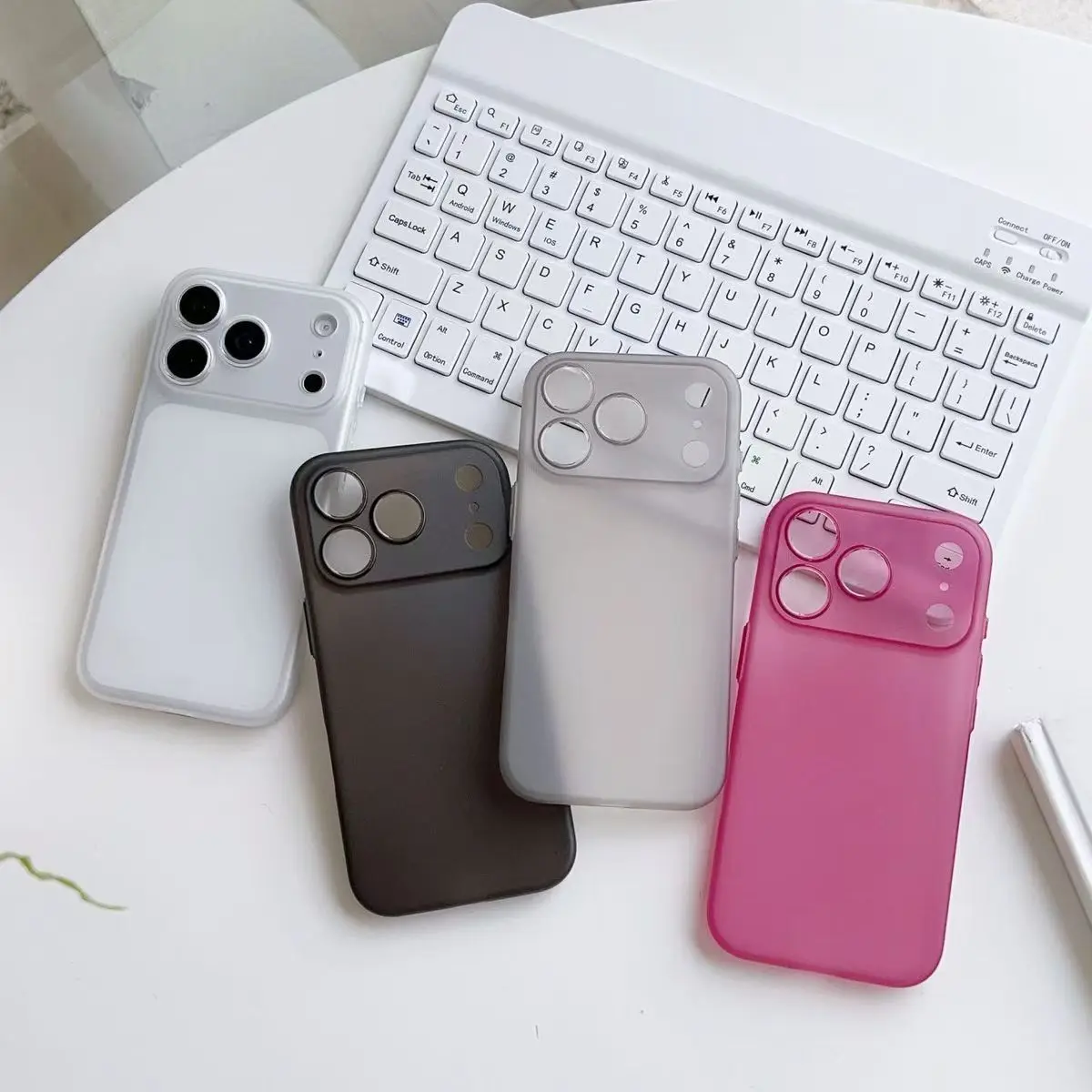 0,3 mm ultradünne matte PP-Slim-Hülle für iPhone 18 Pro Max 17 Pro 17Pro 17ProMax 18Pro 18ProMax Hülle – Detail 3