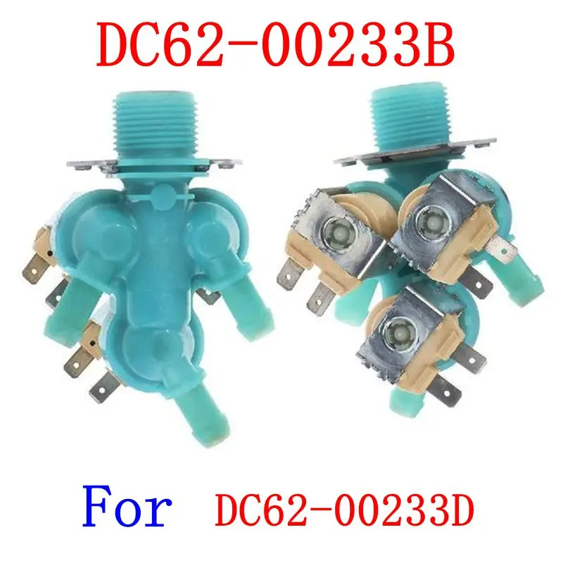 For Samsung washing machine water inlet valve washing machine water inlet solenoid valve DC62-00233B DC62-00233D AC220V parts