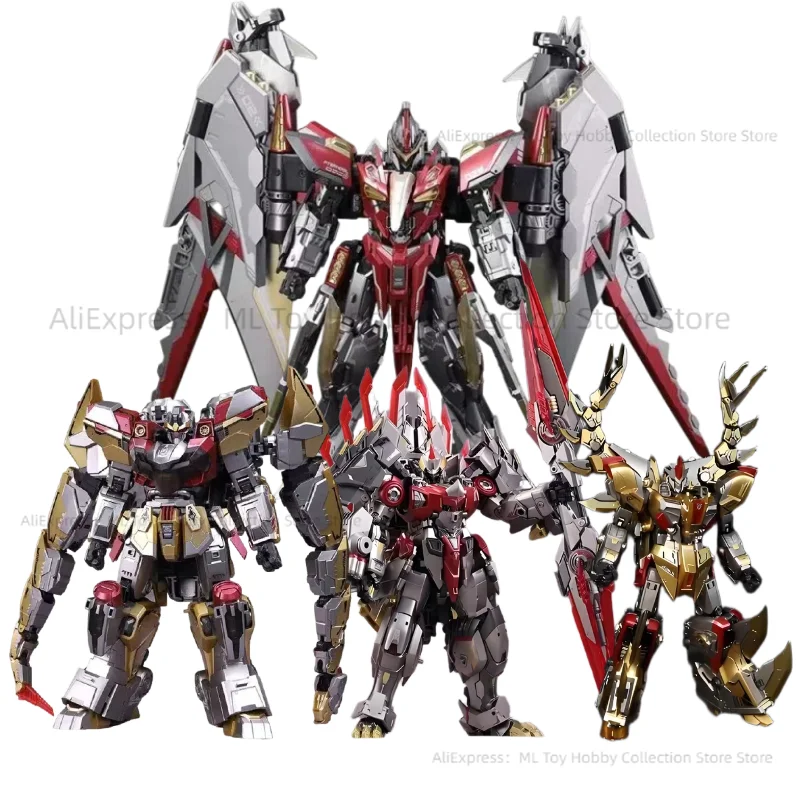 متوفر في المخزون ألعاب CANG التحول CT-LONGYAN Ct Longyan Volcanicus 6 في 1 شخصيات عمل روبوت تشوه الديناصور