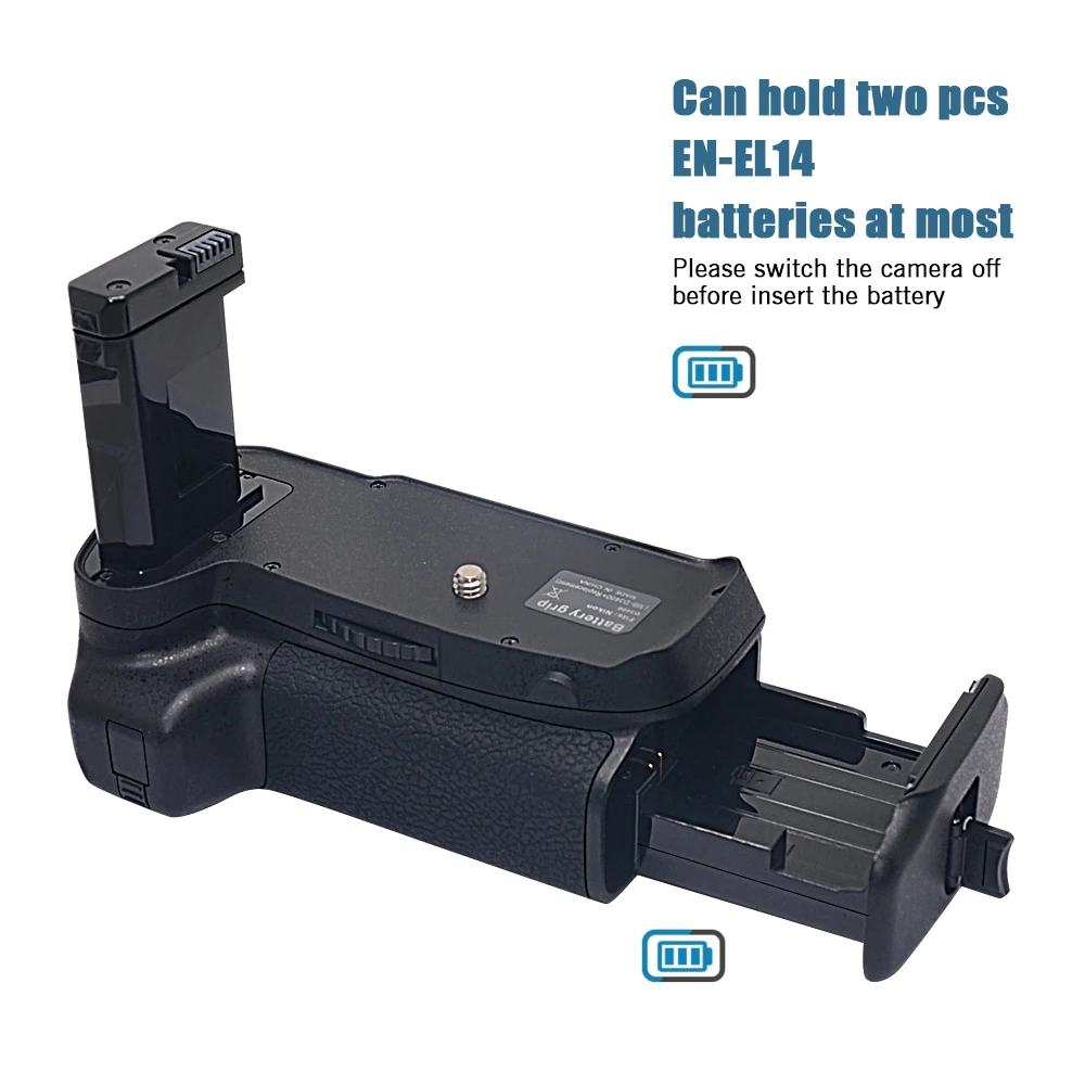 Mcoplus BG-D3400 Professional Vertical Battery Grip for Nikon D3400 SLR Camera