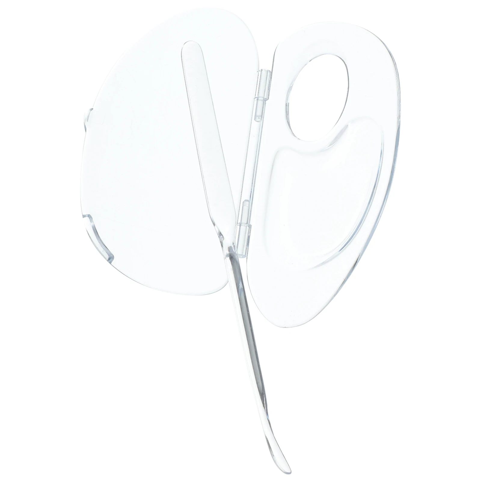 

Foldable Palette Makeup Mixing Plate Foundation Blending Tray Tool Eyeshadow Liquid Color Smooth Surface Nail Art