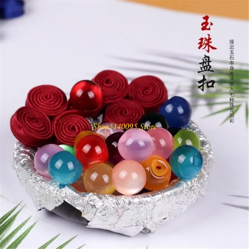 Nút thanh lịch DXAE cho các phụ kiện thủ công quần áo truyền thống Trung Quốc