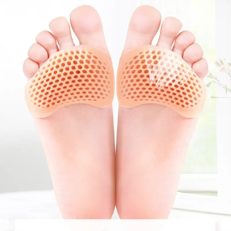 2 pezzi calzini per la cura dei piedi in Silicone calzini sottili con tacco in Gel idratante con foro protezioni per la cura della pelle del piede