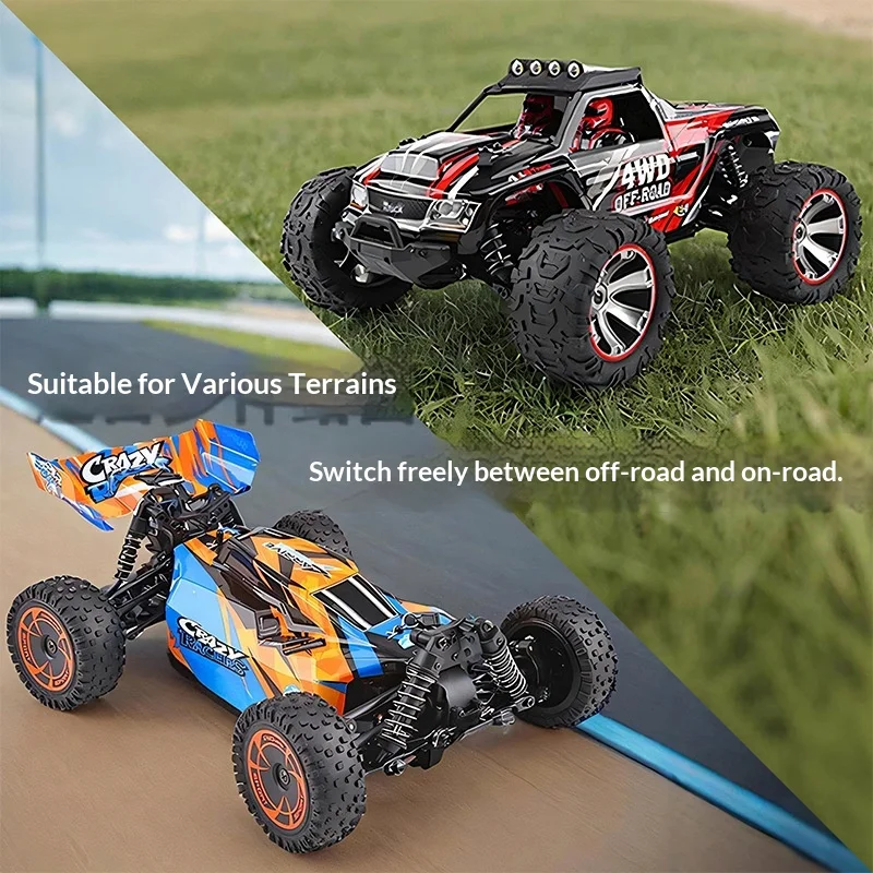 Weili 144018a High-Speed Remote Control 1:14 Electric Four-Wheel Drive Vehicle Flat Running Professional Off-Road Racing Rc Car