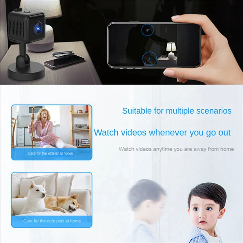 A93P SQ30 HD Sports Camera Wifi Monitoring Night Vision 1080P Intelligent Remote Without Memory Card
