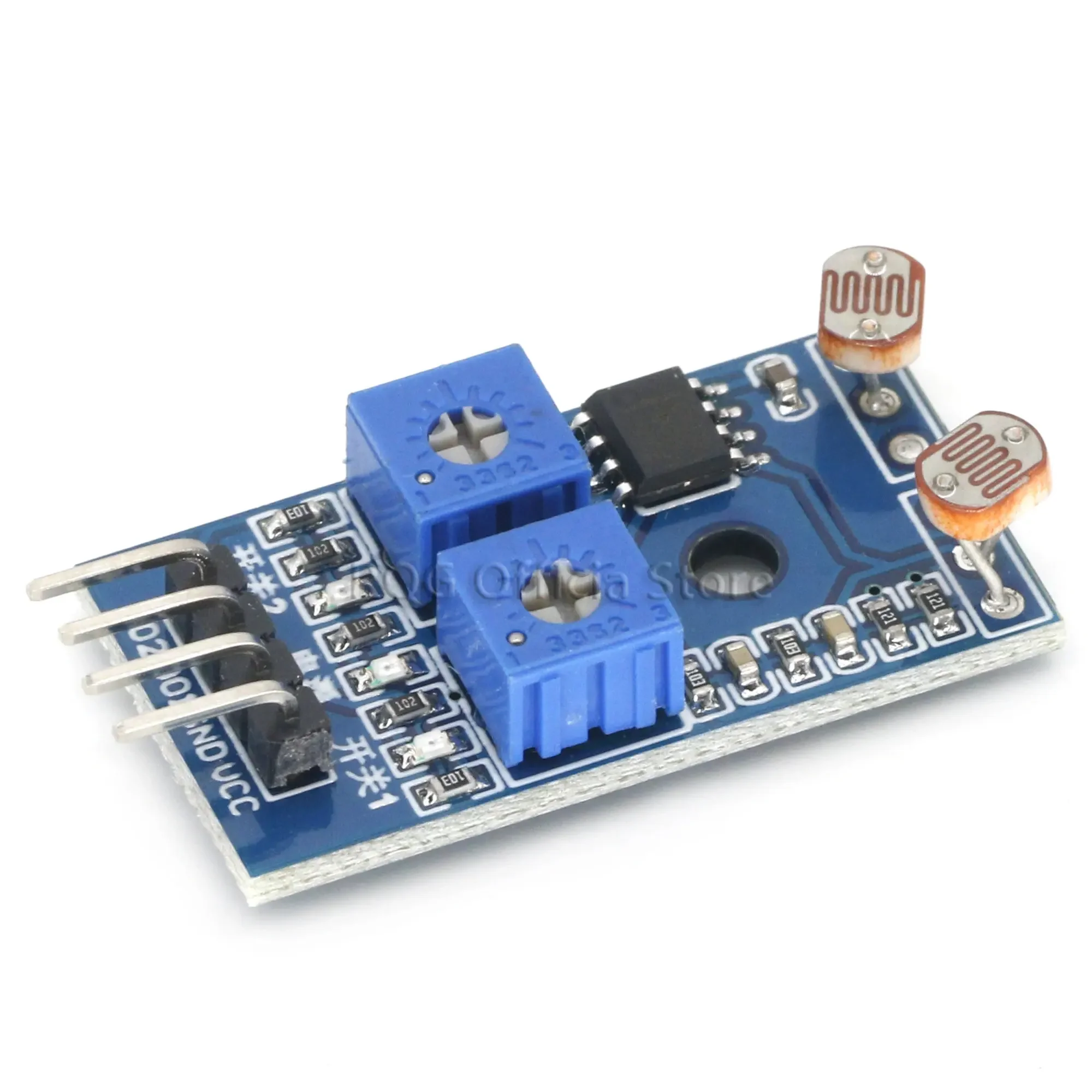 2 Channel Photosensor Module Photosensitive Resistor Light Detection Photosensitive Resistor Module for arduino