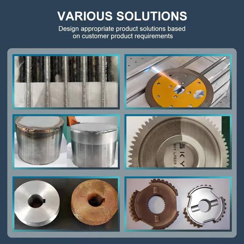 New Appearance Continuous Fiber Laser Cleaning Machine Rust Removal Laser Cleaning Machine