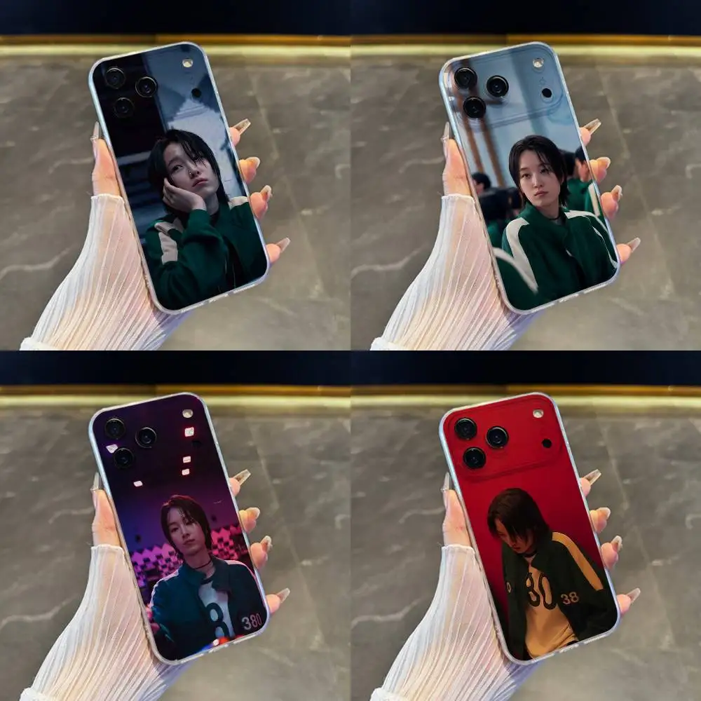 

Player 380 Kim Su-an Phone Case For iPhone 17,16,15,14,13,12,11 Pro,Max,Plus,X,XS,XR,SE4,E Mini Transparent Soft Cover
