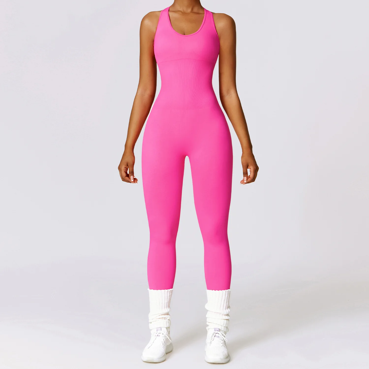 Women's Tracksuit Yoga Set Yoga Jumpsuits One Piece Workout Bodysuit Rompers Sportswear Gym Workout Clothes for Women Tracksuit