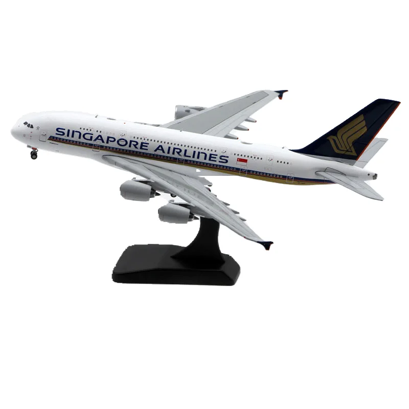 

Singapore Airlines A380 Civil aviation Airliner Alloy & Plastic Model 1:400 Scale Diecast Toy Gift Collection Display