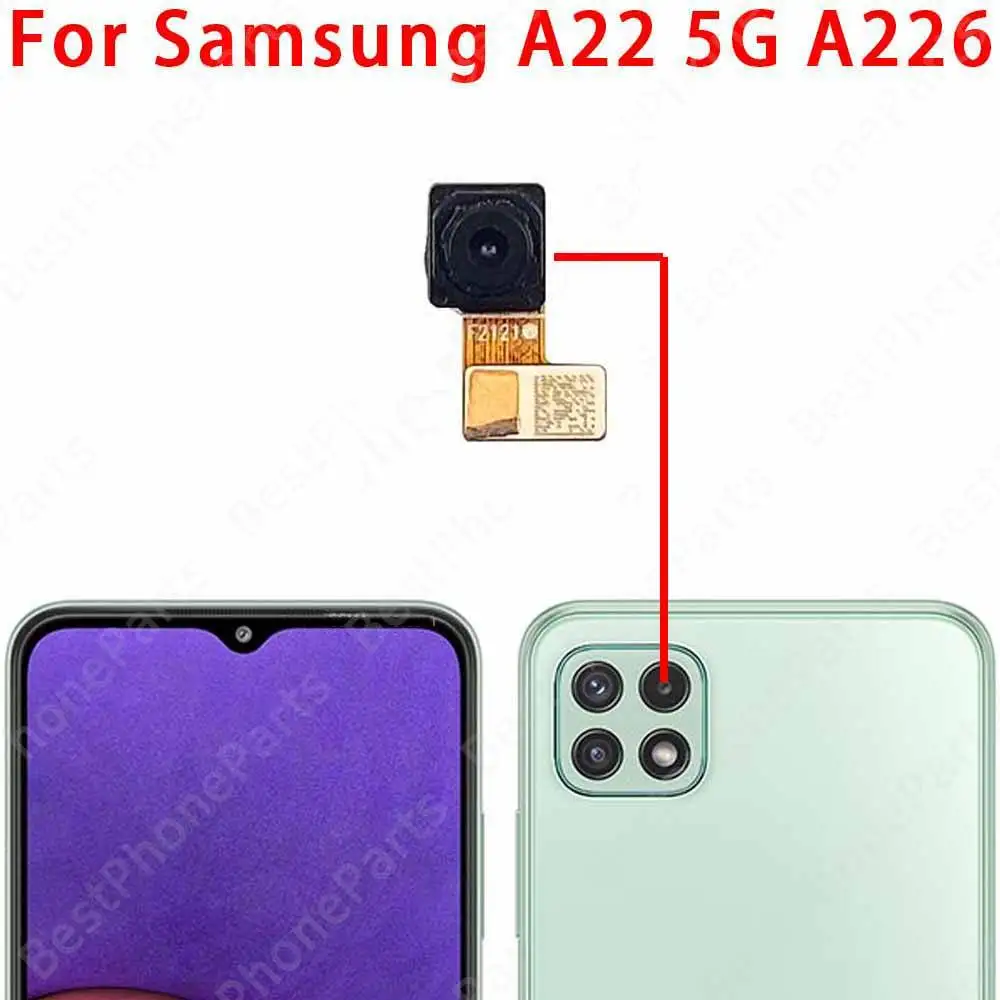 Rear Camera For Samsung Galaxy A22 4G 5G A225 A226 Back Backside Camera Module