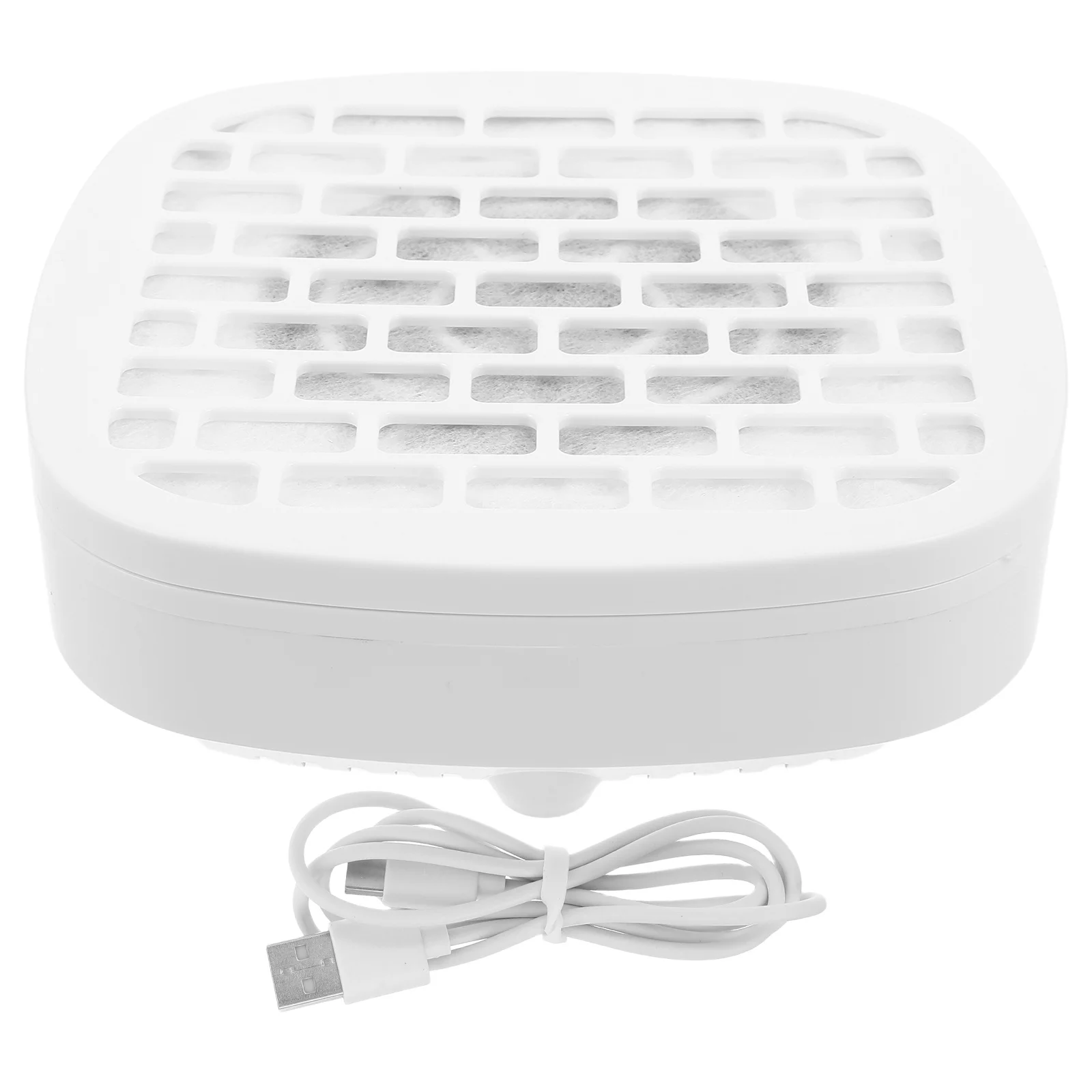 

1Set Mini Nail Dust Collector Quiet Portable Suction Machine For Manicure Pedicure Acrylic Gel Polish Reusable Filter Desktop