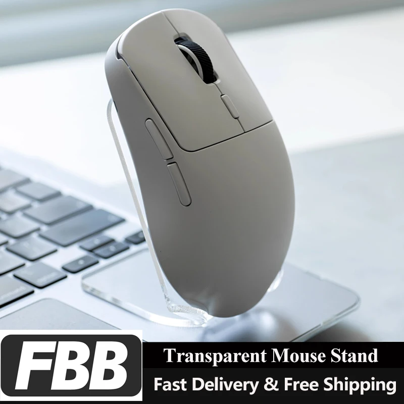 FBB Mouse Display Stand Mechanical Keyboard Mouse Holder Acrylic Storage Stand Mice Bracket E-sport Gaming and Office Accessory