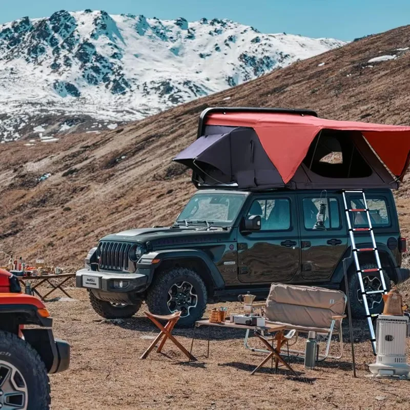 

Apollo алюминиевый твердый корпус полуавтоматическая гидравлическая дешевая палатка на крыше автомобиля для Wrangler JL JK