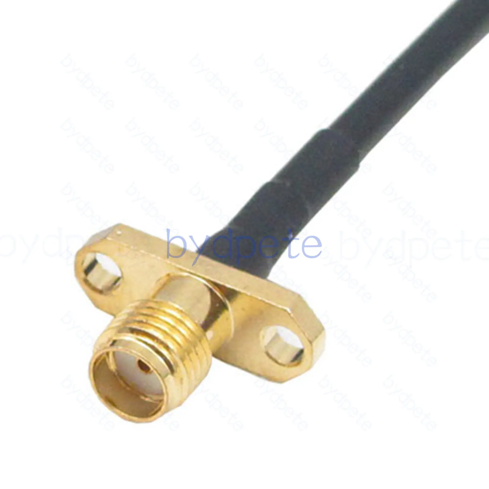 Fakra-I Female Beige 1001 to SMA Female 2two Hole Panel RG174 Black PVC Coax Cable For Radio Controlled Parking Heating 50Ohms