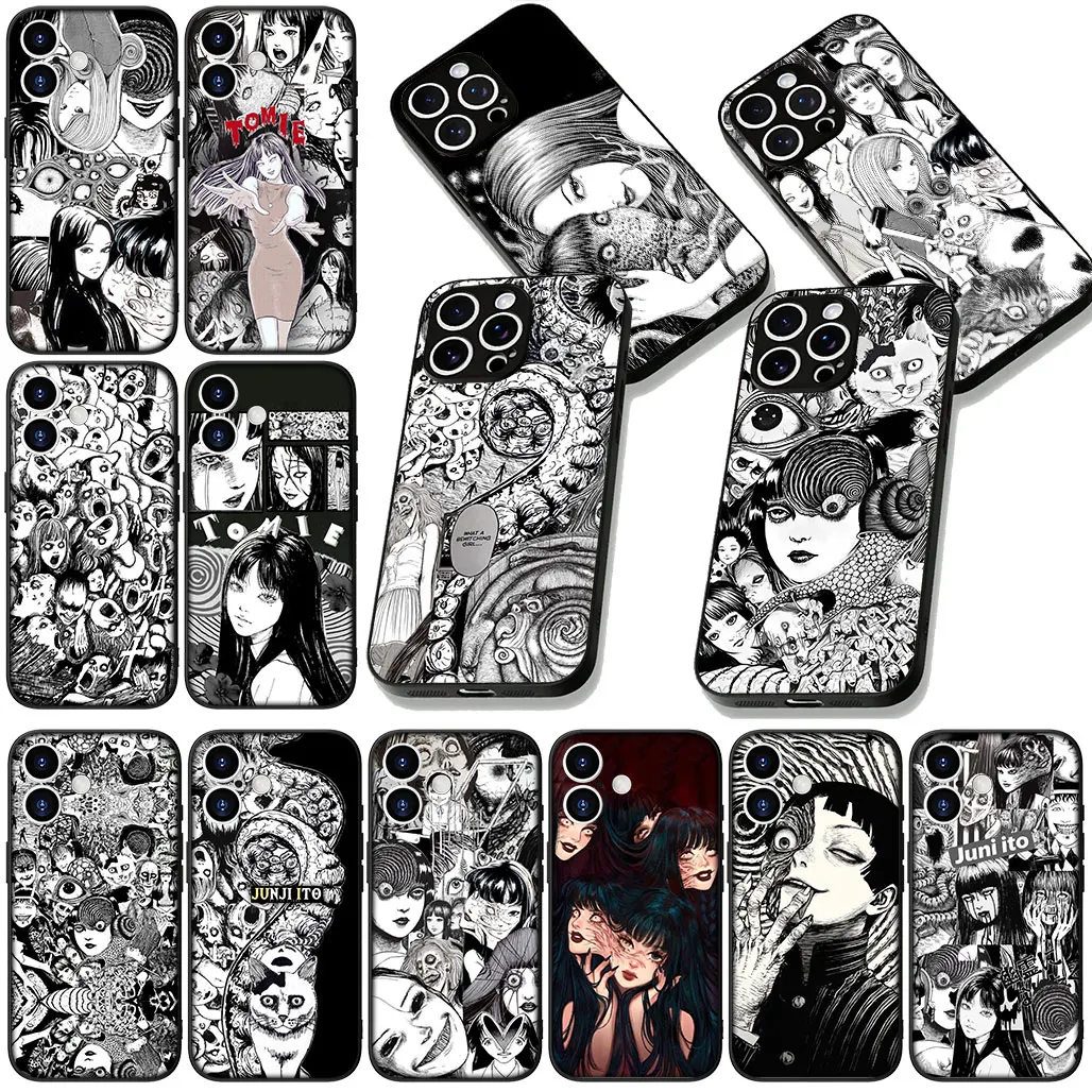 Capa de Papel de Parede Junji Ito para Motorola Moto Edge