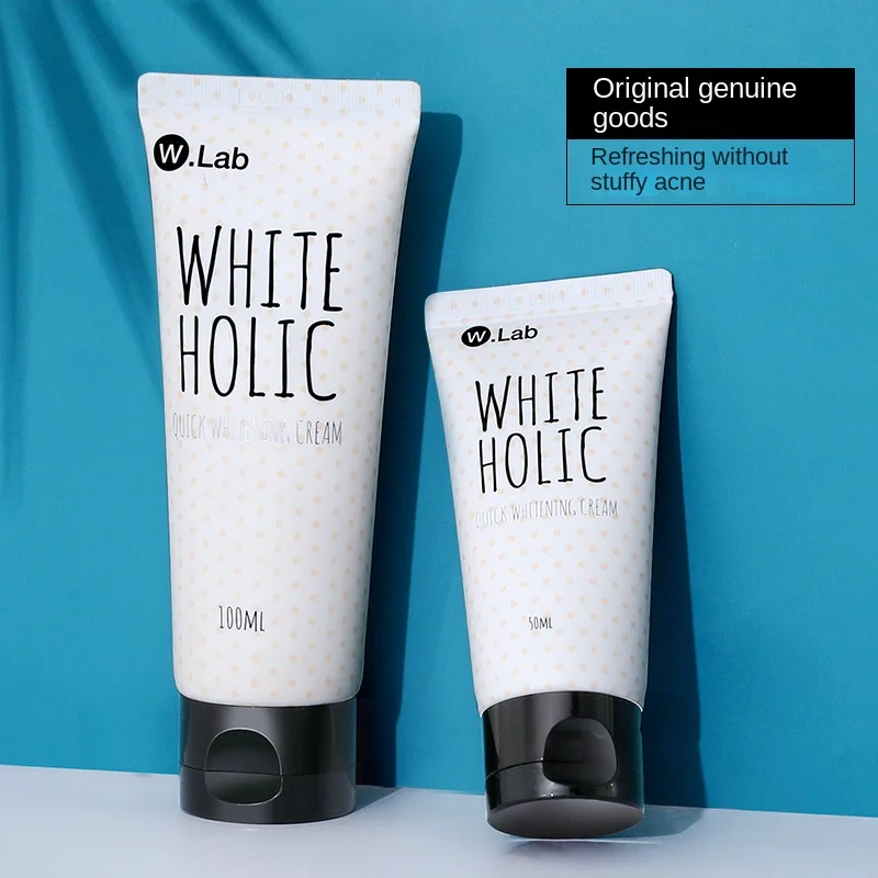 Corée Wlab-Crème pour le visage, blanc, rapide, éclaircissant la peau, base de maquillage