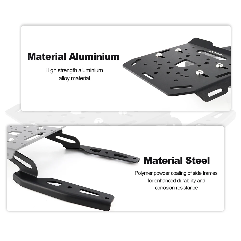 الرف الخلفي الناقل الرف قوس صالح لهوندا CT125 تريل/125 هنتر شبل 2021-2025 دراجة نارية الخلفية رف أمتعة البضائع العلوي