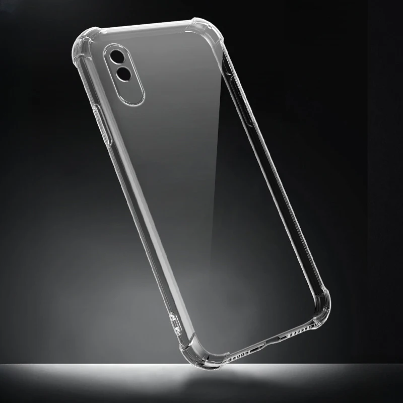 Clear Transparent Case For Redmi 9AT 9A Case Xiaomi Redmi 9A 9AT Silicon Case Shockproof Soft Back Cover For Redmi 9A Phone Case