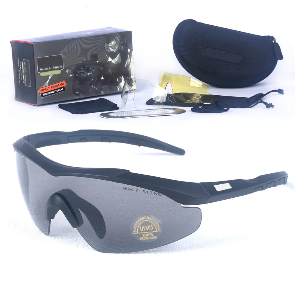 

Shooting Glasses Military Fanatic Tactical Goggles Russian Shooting Sunglasses Riding Windbreak Goggles Army