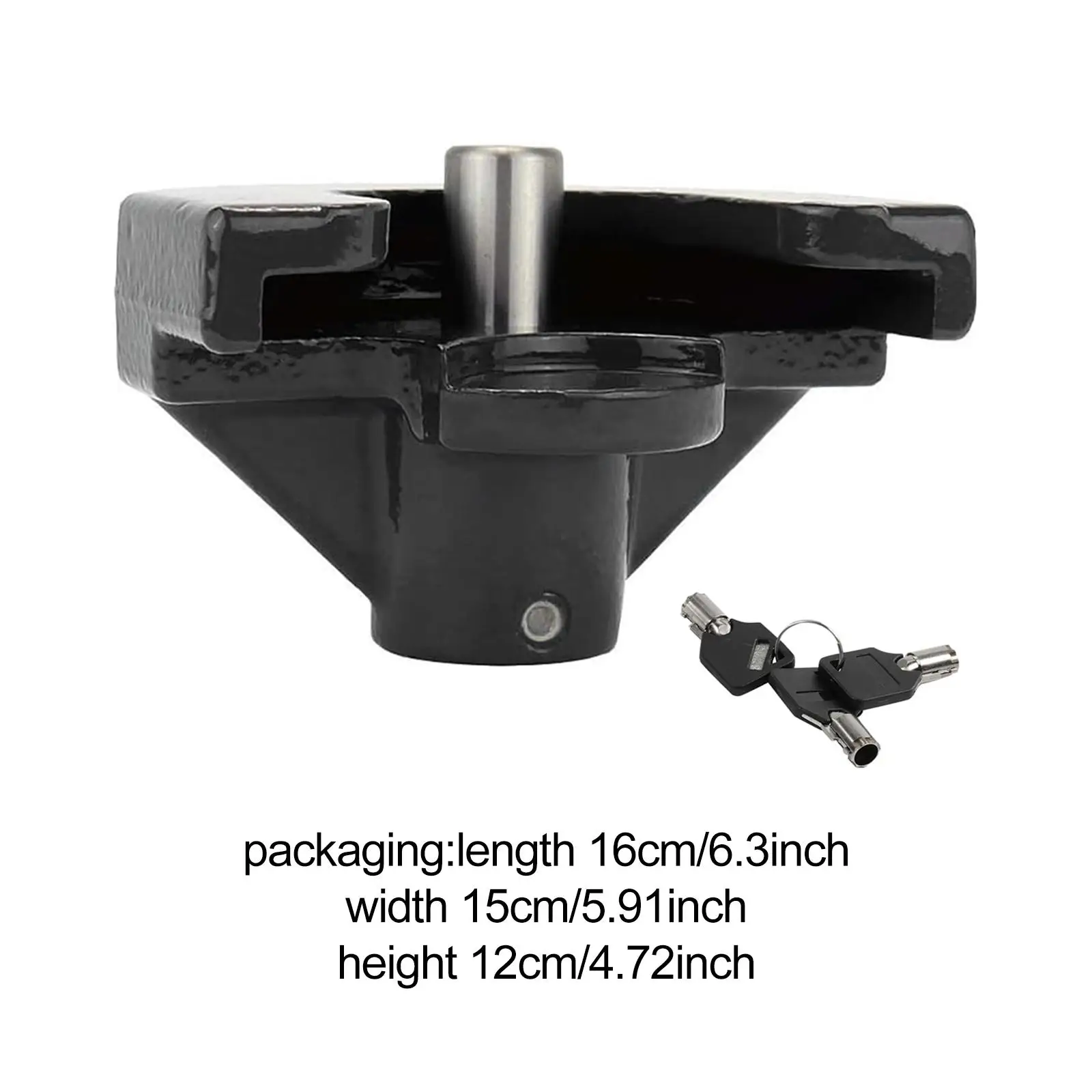 2 ''مقطورة مقرنة قفل RV قارب مقطورة قفل 887613200023 قسط الملحقات المحمولة عملية سهلة التركيب الثقيلة