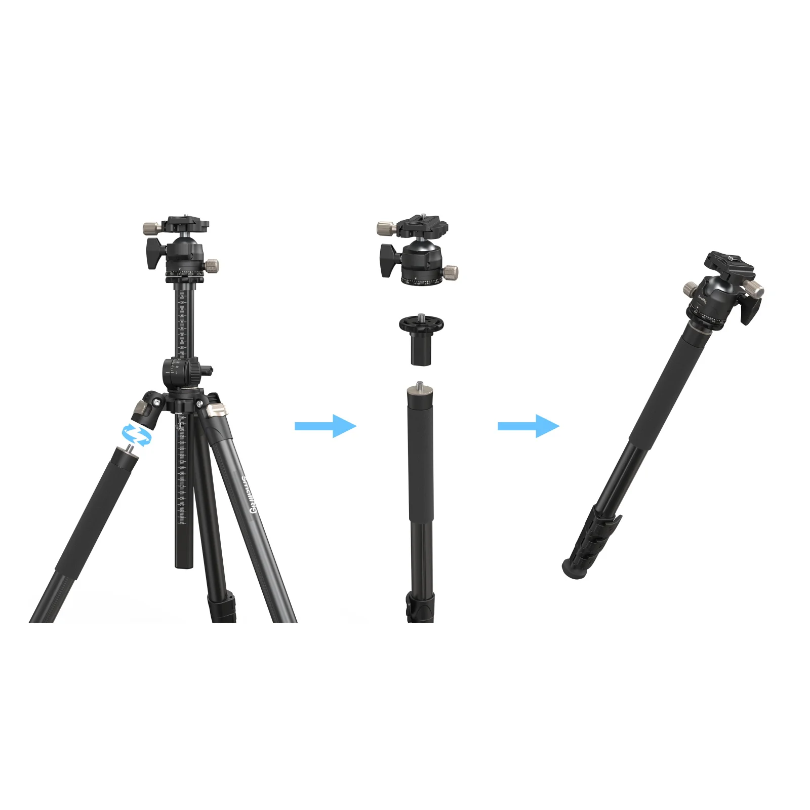 SmallRig ラテラルセンターコラム三脚 CT200 4288