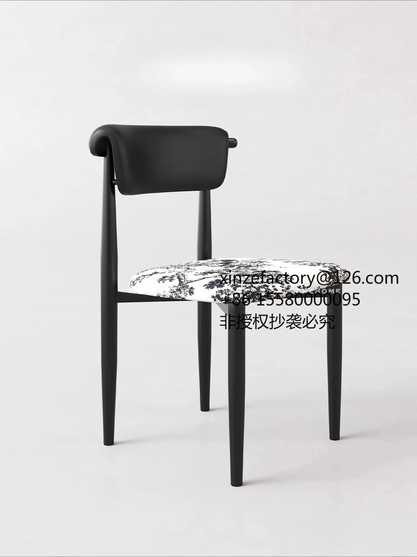 Factory Direct 2026 Top RatedFrench retro style solid wood backrest dining chair modern minimalist restaurant stool Nordic medie