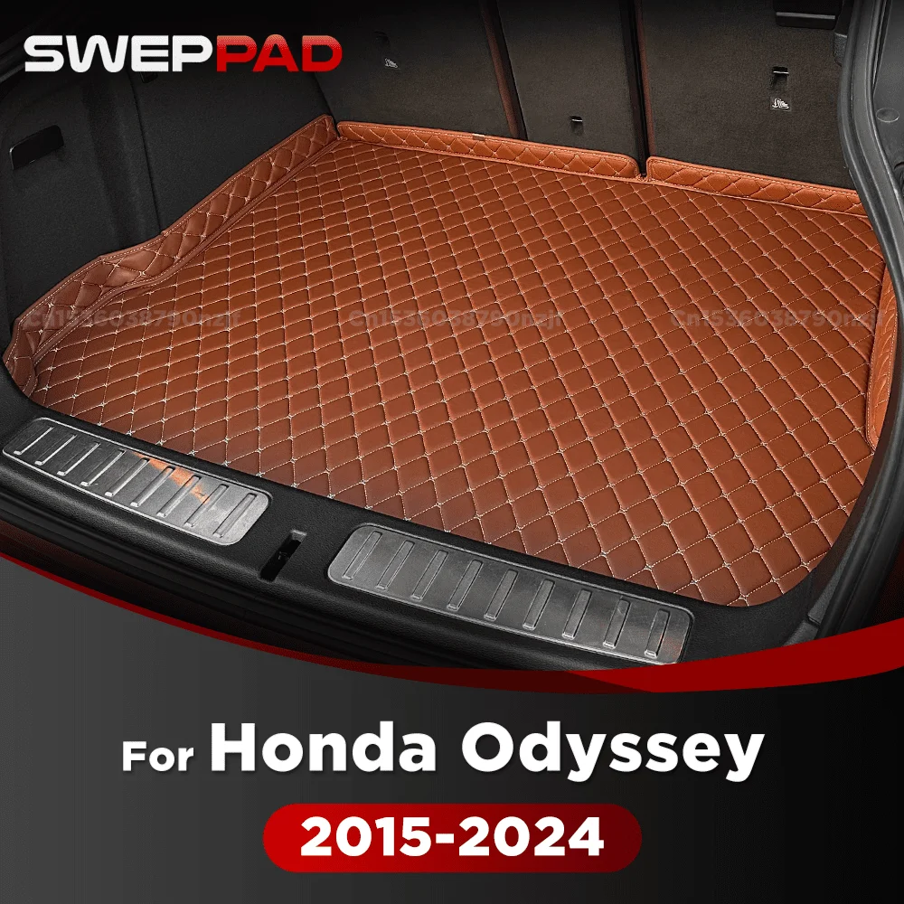 For Honda Odyssey 2015-2024 23 22 21 20 19 18 17 16 15 3D Car Trunk Mat Cargo Liner Carpet Interior Accessories Cover