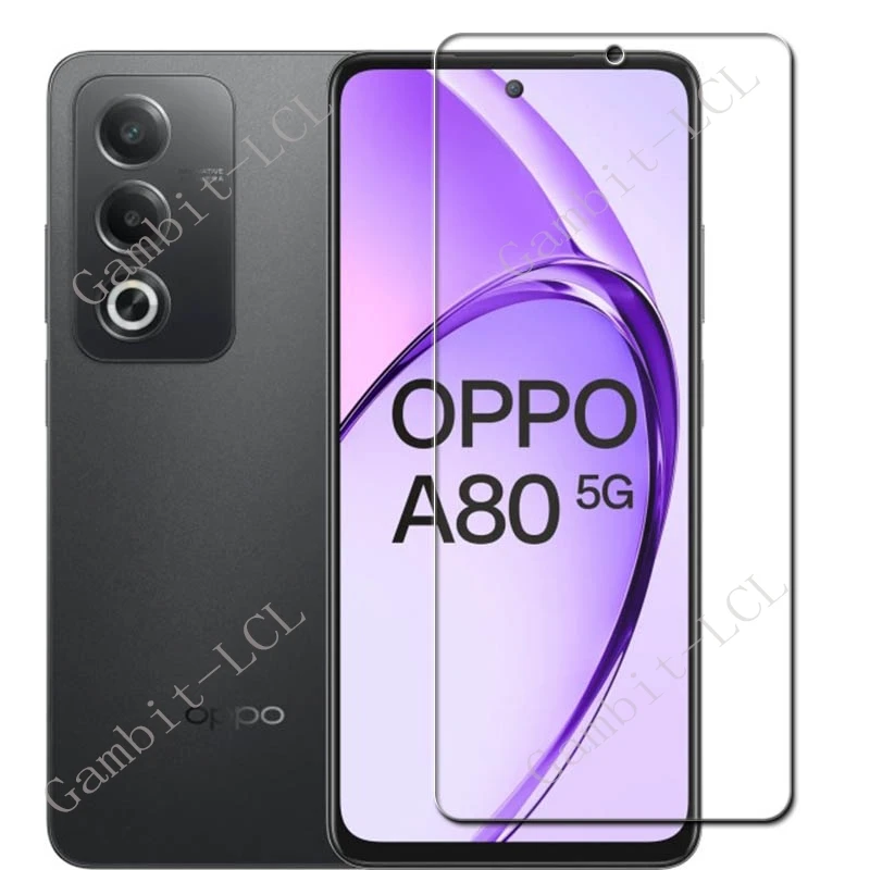 Tempered Glass For Oppo A79 A59 A38 A58 A78 4G A98 5G A53s A73 A93 A17 A40 A40m A20 A60 A80 A18 A17K Screen Protector Cover Film