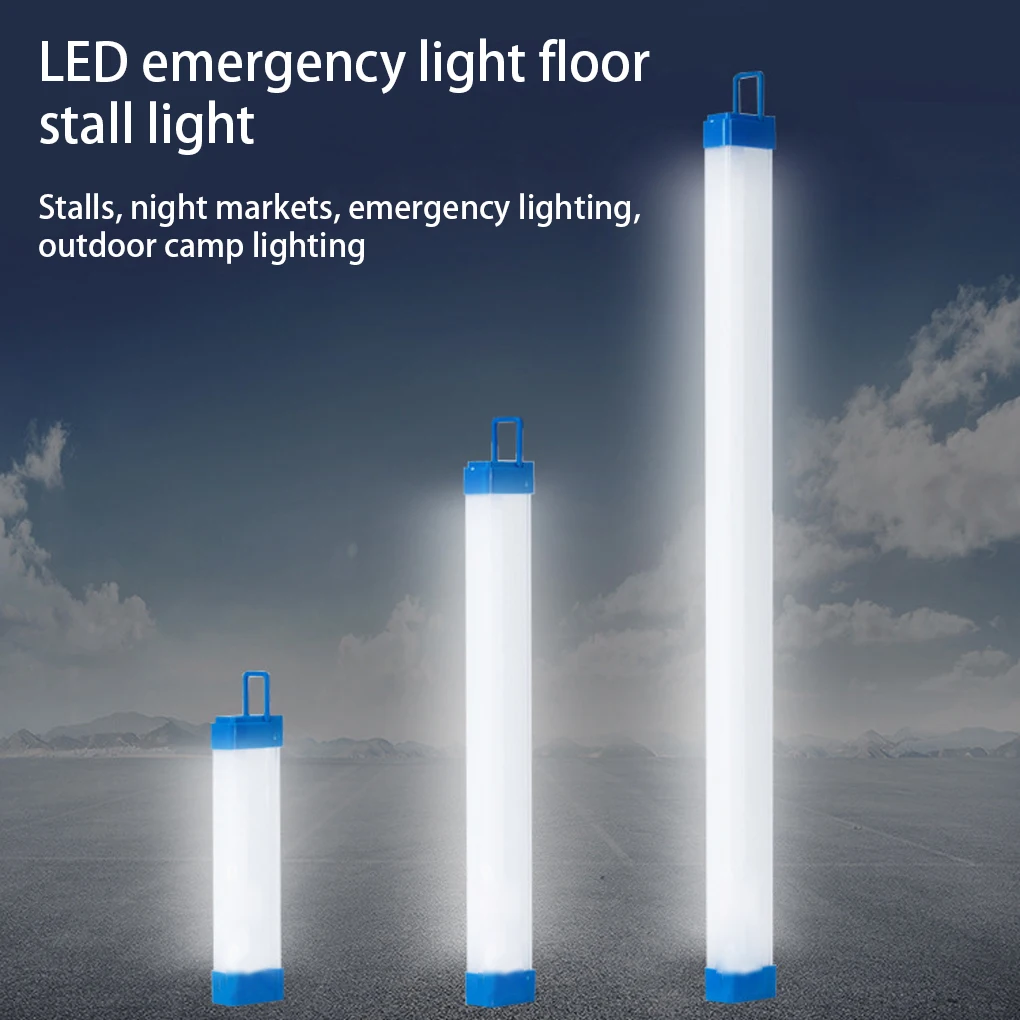 Emergency Light Plastic Tube USB Outdoor Light Lantern Kitchen Wardrobe