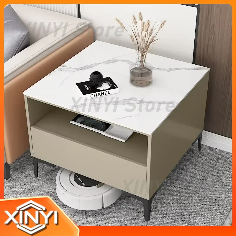 Minimalist Trendy Coffee Table With Storage for Modern Living Room Bedroom Nordic Meuble Maison Luxury Furniture for Small