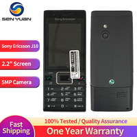 Original Sony Ericsson Elm J10 3G Mobile Phone 2.2'' TFT Display Bluetooth WIFI 5MP 480p@30fps Loudspeaker FM Radio CellPhone