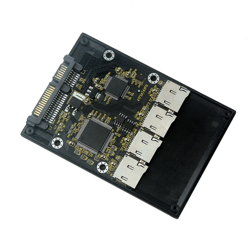 4 Micro-SD/TF Card To SATA Converter Card 22Pin RAID Quad TF Card To SATA 2.5 Inch SSD Adapter Card