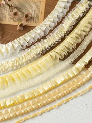 5Meters Decorative Trimmings Stitching For Diy Lace Ribbons Apparel Fringe Sewing Fabric Dress Handmade Material Sewing Supplies
