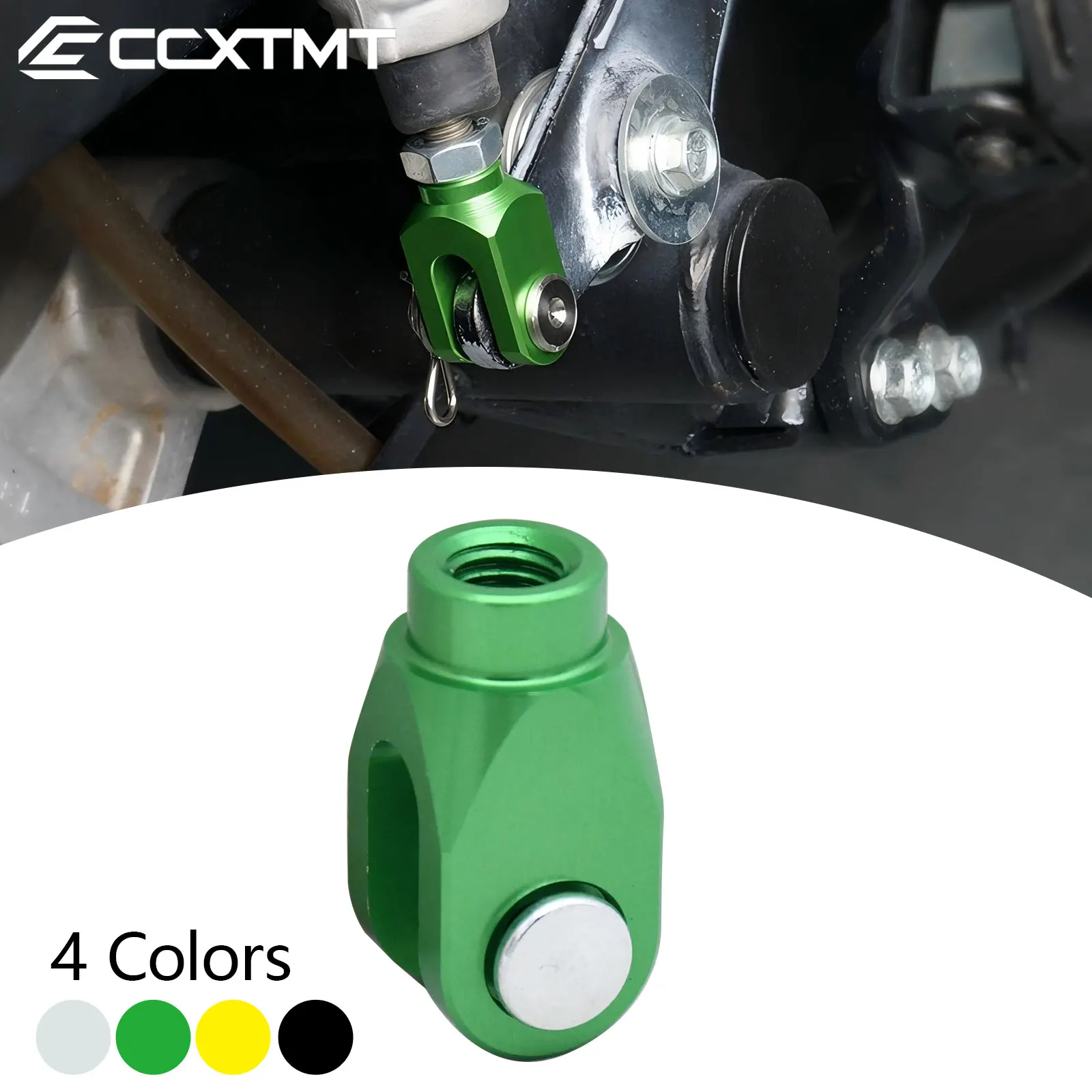 Horquilla de freno trasero de aluminio CNC, accesorio para Kawasaki KLX125, KLX250, KX80/85, Suzuki RM125, RM250, RMX250S/R, RM80, RM85, DRZ400S/R, DRZ400SM