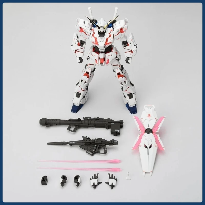 

Bandai RX-0 UNICORN Gundam Фигурка RG UNICORN Gundam Сборная модель Полный психо-рамка Прототип мобильного костюма на складе
