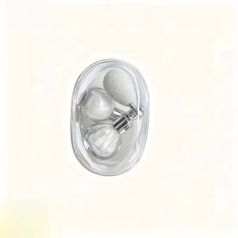 1個入り ハイライターパウダー グローセット アプリケーター＆トラベルケース付き - シマーハイライターメイク、汗に強い長持ちパウダー