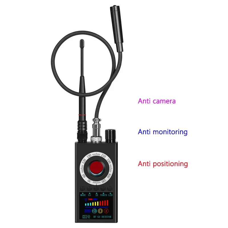 K19 Infrared Camera Automatic Scanning Wireless Signal Detector Home Car Hotel Anti Eavesdropping Monitoring GPS Positioning