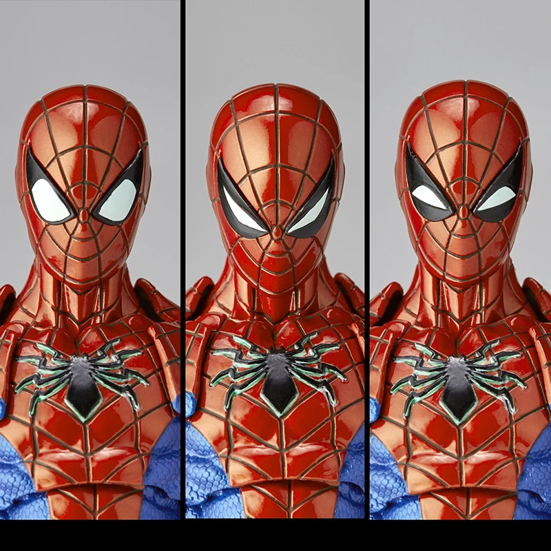 AMAZING YAMAGUCHI Spider 2.0 Actionfigur PVC Bewegliches Sammlermodell 16cm Revoltech Peter Parker Figuren Spielzeug – Detail 16