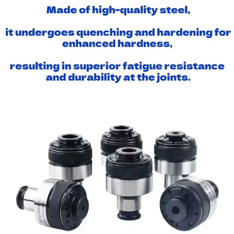 Mandrino per maschiatura ISO/DIN/JIS Standard GT12 GT24 M2-14 abbinato a MT2 MT3 BT30 BT40 Portautensili per maschiatura Staffa per utensili Pinza