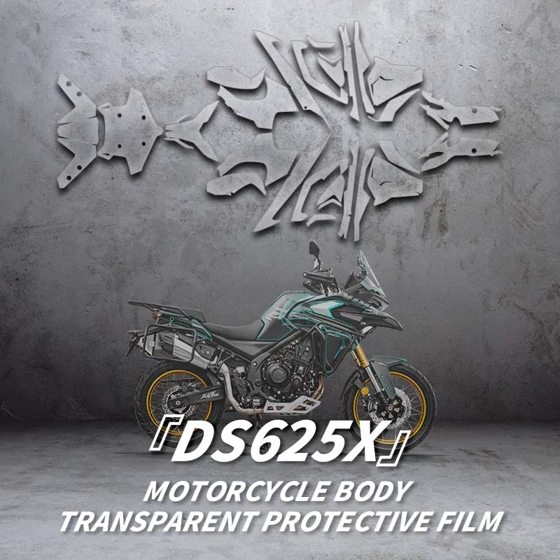 

For VOGE DS625X Motorcycle Full Body Transparent Protective Film Kits Of Bike Accessories Protection Stickers Decals
