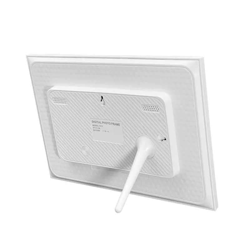 ABZZ-إطار صورة رقمي 10 بوصة عالي الدقة IPS شاشة عرض كاملة عرض الصور على مدار الساعة مشغل فيديو بدقة 1280X800