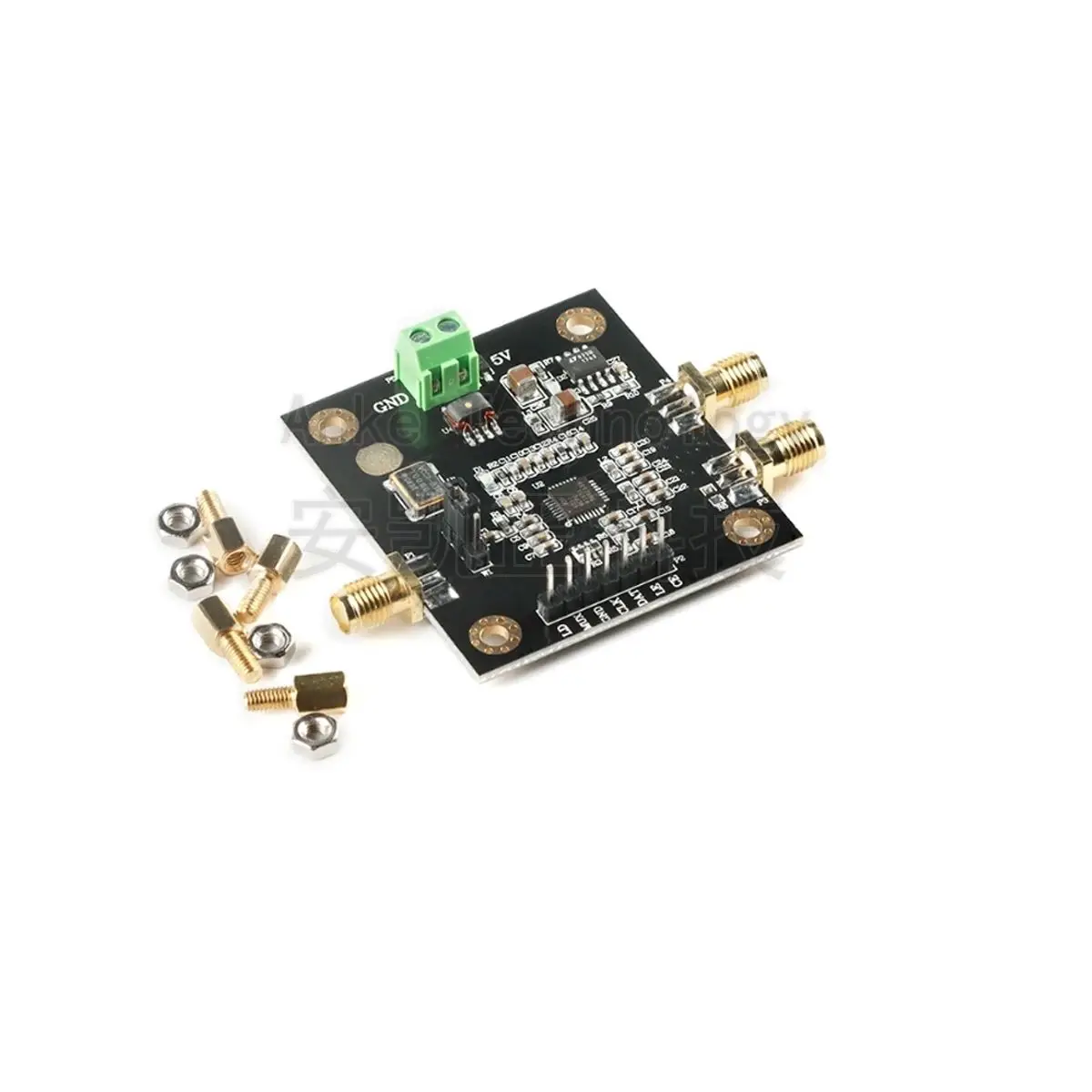 Módulo de loop bloqueado de fase ADF4351 Fonte de frequência de loop bloqueado de fase de banda larga 35M-4.4GHz Fonte de sinal RF
