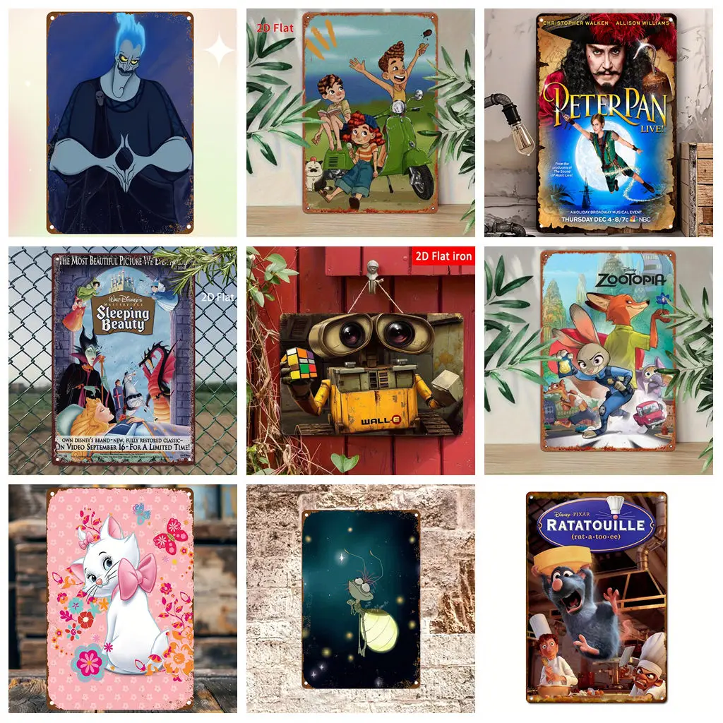 

Miniso Disney Animation Appreciation Bar Metal Sign, Retro Plaque, Sign, Alcohol Drinker, Pub, Club, Kitchen Wall Decoration